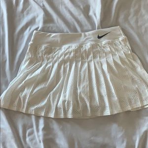 Nike White Tennis Skirt